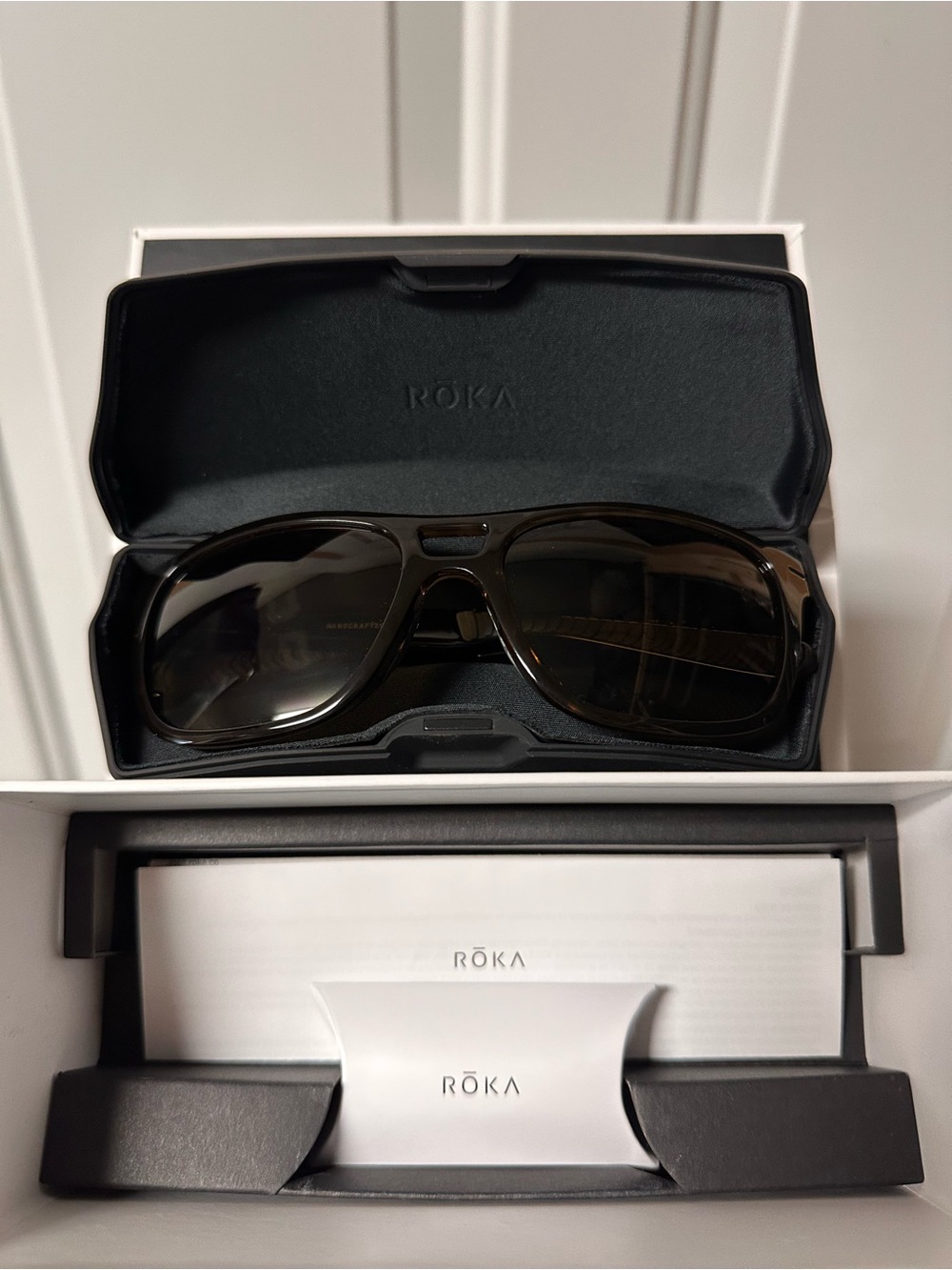 Roka Vendee Sunglasses Ember Frame - Bronze (Polarized) Lens NEW